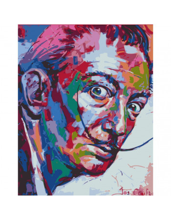 Картина по номерам без подрамника 'Сальвадор Далее' Art Craft 10011-ACNF 40х50 см