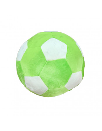 Игрушка мягконабивная Мяч футбольный МС 180402-01(Green) 22 см
