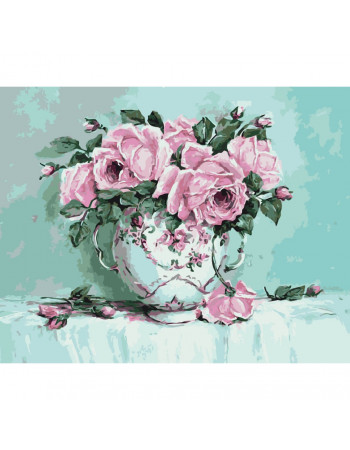 Картина по номерам 'Розовая свежесть' Art Craft 10618-AC 40х50 см
