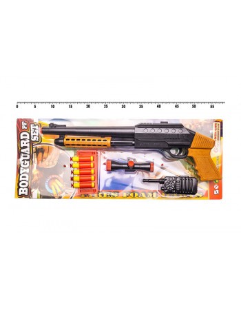 Игрушечный дробовик 'Bodyguard' с мягкими пулями Golden Gun 921GG