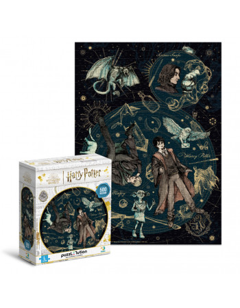 Пазл классический 'Harry Potter. Преданный. Легенда. Гордый' 200508, 500 элементов