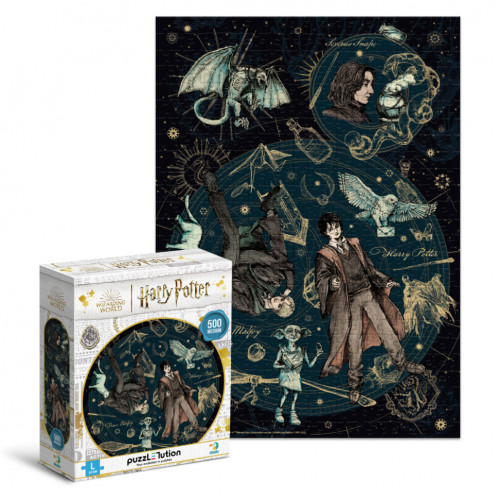 Пазл классический 'Harry Potter. Преданный. Легенда. Гордый' 200508, 500 элементов