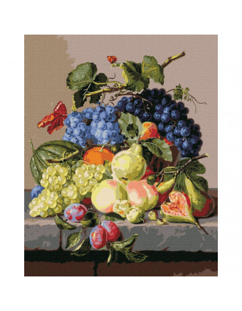 Картина по номерам 'Бархатный натюрморт' ©Amalie Kärcher Идейка KHO5655 40x50 см