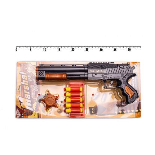 Игрушечный дробовик 'Marshal'  Golden Gun 915GG с мягкими пулями
