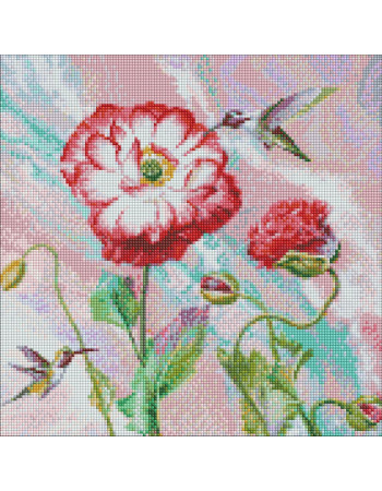 Алмазная мозаика 'Легкий этюд' ©Ira Volkova Идейка AMO7459 40х40 см