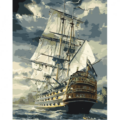 Картина по номерам 'Плавучая мощь' Art Craft 12160-AC 40х50 см