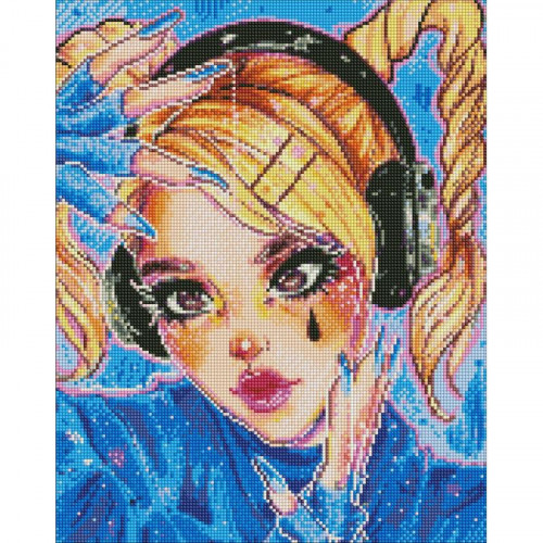 Алмазная мозаика 'Ритмическая музыка' ©nila_art_art AMO7598 40х50 см Идейка