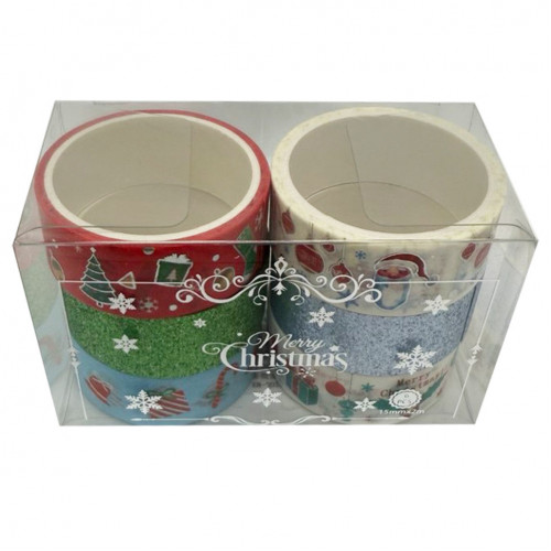 Набор декоративный скотч 'Merry Christmas' XM-JD2273-2, 1,5 см x 2 м