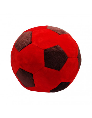 Игрушка мягконабивная Мяч футбольный МС 180402-01(Red) 22 см