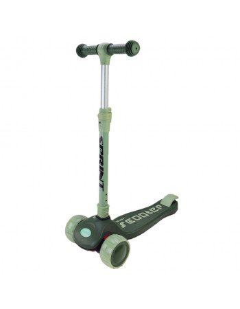 Самокат детский 3-х колесный Mini Scooter SC2420(Green) светящиеся колеса, зеленый