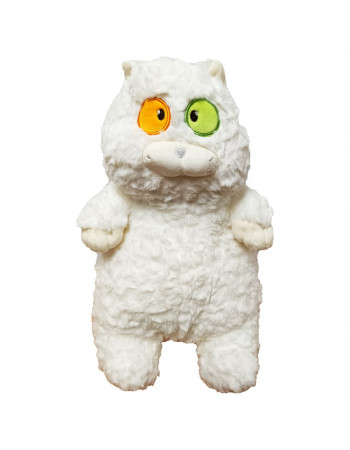 Мягкая игрушка 'Толстый кот' K15214, 40 см Белый