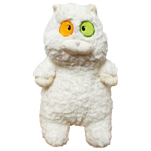 Мягкая игрушка 'Толстый кот' K15214, 40 см Белый