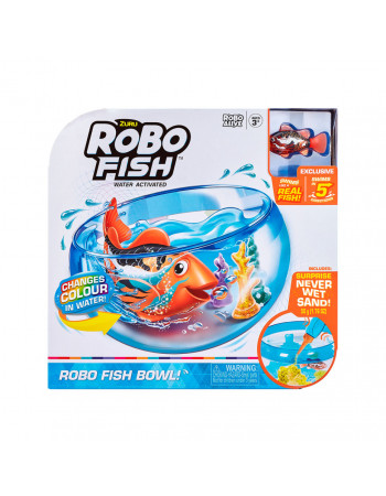 Интерактивный игровой набор Роборыбка в аквариуме ROBO ALIVE 7126
