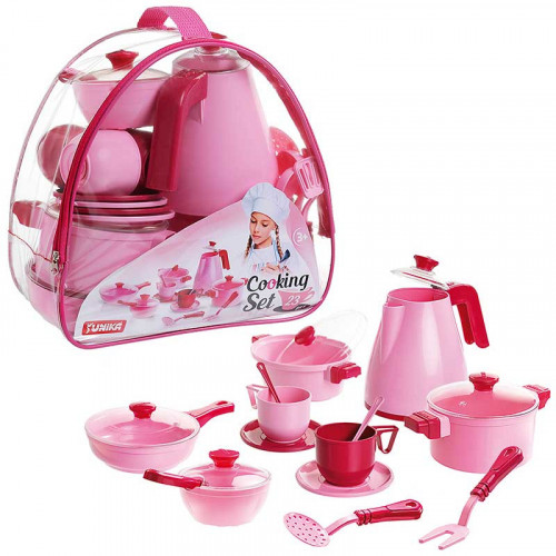 Игровой набор посуды Cooking Set Юника 71740, 23 предмета