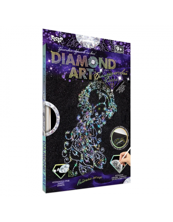Комплект креативного творчества DAR-01 'DIAMOND ART' Райская птица