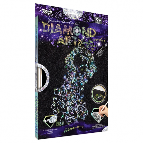 Комплект креативного творчества DAR-01 'DIAMOND ART' Райская птица