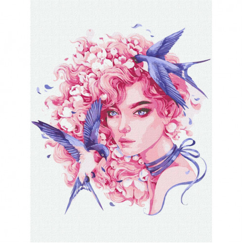Картина по номерам 'Мелодичная' ©lesya_nedzelska_art Идейка KHO4958 30х40 см