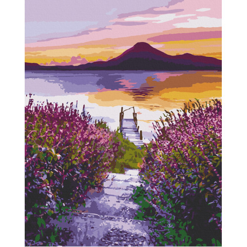 Картина по номерам. Art Craft 'Озеро Атитлан. Гватемала' 40*50 см 10550-AC