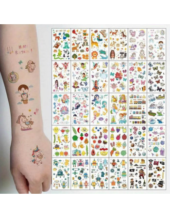 Набор детских временных тату «Для детей» tattoo-kids-mini-set-30