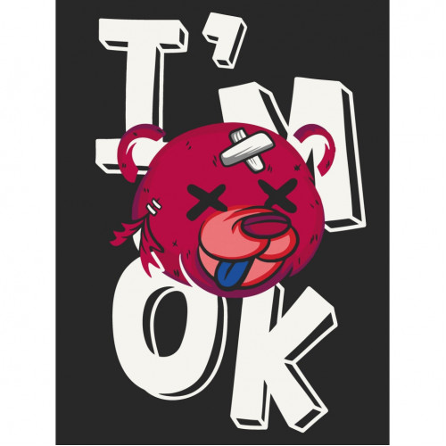 Картина по номерам 'I'M OK' 11538-AC 30х40 см