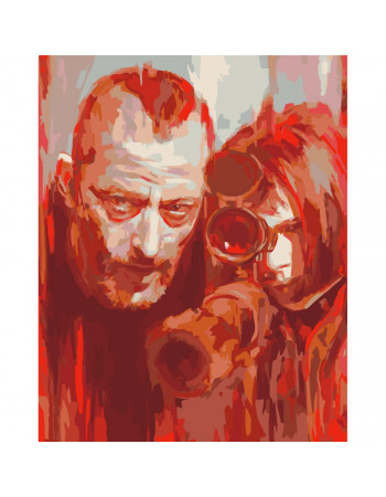 Картина по номерам 'Научи меня убивать' 10050-AC 40х50 см Art Craft