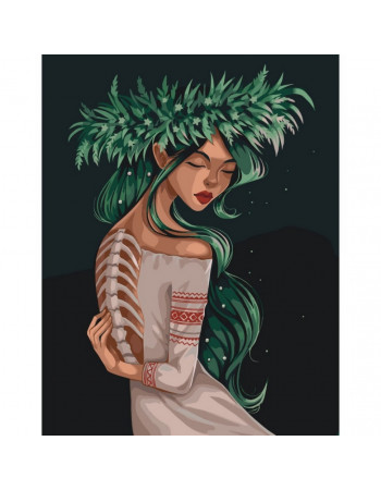 Картина по номерам 'Мавка' @LIEN_ILLUSTRATION 10077-AC 40х50 см