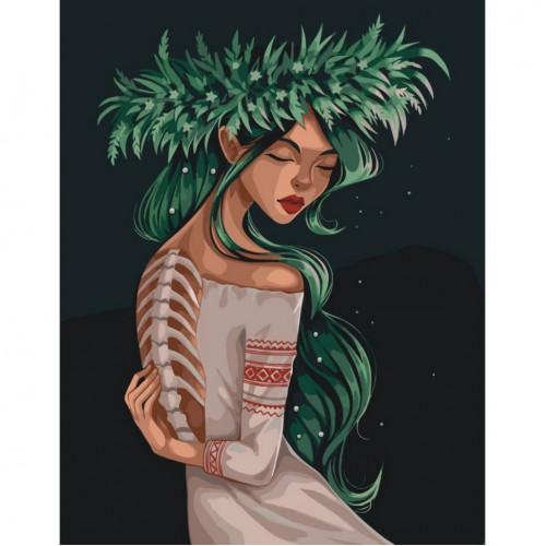 Картина по номерам 'Мавка' @LIEN_ILLUSTRATION 10077-AC 40х50 см