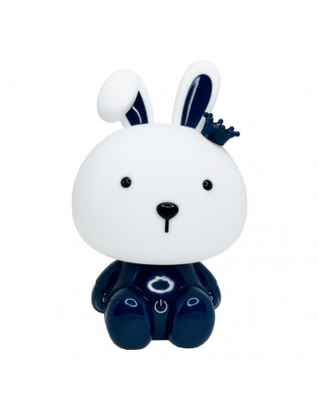 Ночник детский 'Зайка с короной' MGZ-1405(Blue) сетевой, питание от USB