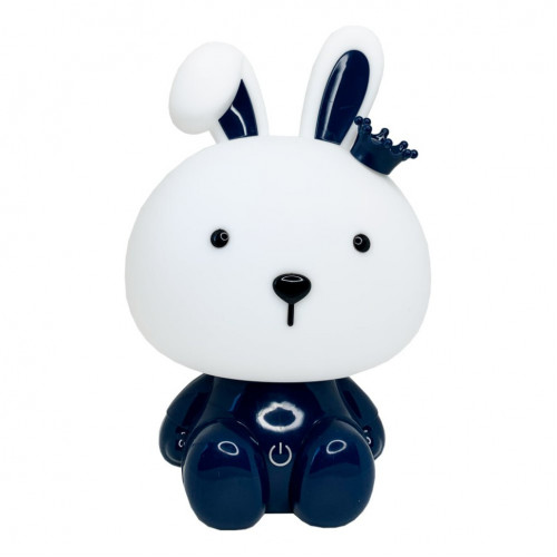 Ночник детский 'Зайка с короной' MGZ-1405(Blue) сетевой, питание от USB