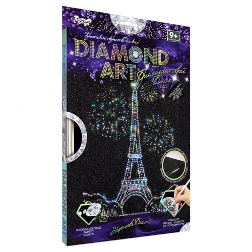 Комплект креативного творчества DAR-01 'DIAMOND ART' Эйфелева Башня