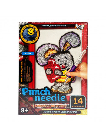 Набор для творчества 'Punch Needle: Зайка' PN-01-10 ковровая вышивка