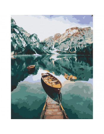 Картина по номерам 'Лодка в фьордах' Art Craft 10626-AC 40х50 см