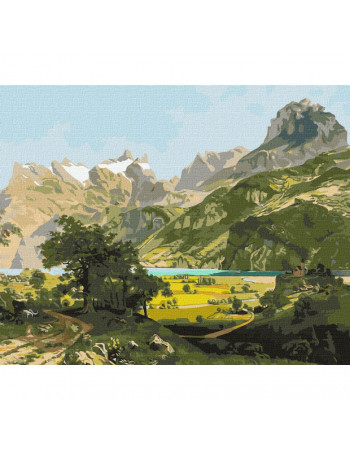 Картина по номерам 'Волшебный пейзаж' ©ArtAlekhina Идейка KHO2875 40х50 см