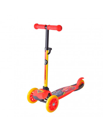 Детский самокат 'Cars' Bambi LS2114 с рюкзачком 17х20 см