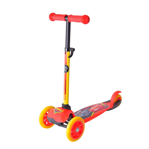 Детский самокат 'Cars' Bambi LS2114 с рюкзачком 17х20 см