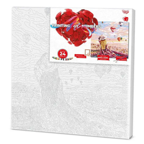 Картина по номерам 'Каппадокия' Danko Toys KpNe-40х40-02-03 40x40 см