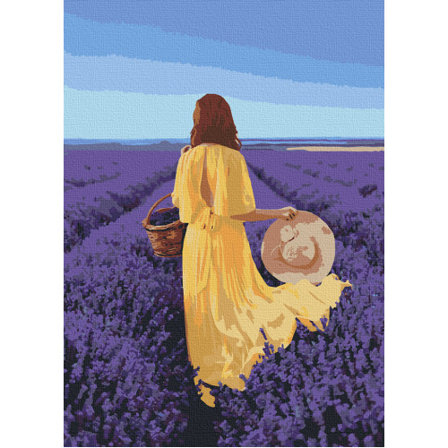Картина по номерам. Art Craft 'Лавандовая безграничность' 40*50 см 10219-AC