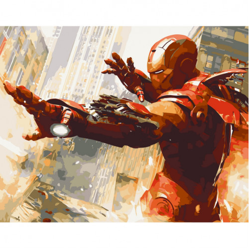 Картина по номерам 'Iron man' Art Craft 16007-AC 40х50 см