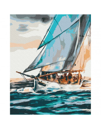 Картина по номерам 'Морское путешествие' © Понамарчук Ирина Brushme BS53299 40х50 см