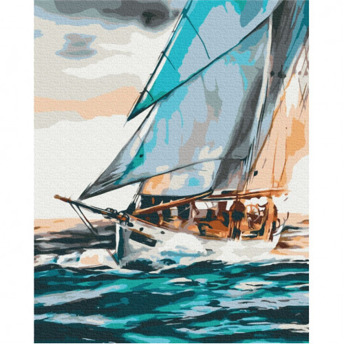 Картина по номерам 'Морское путешествие' © Понамарчук Ирина Brushme BS53299 40х50 см