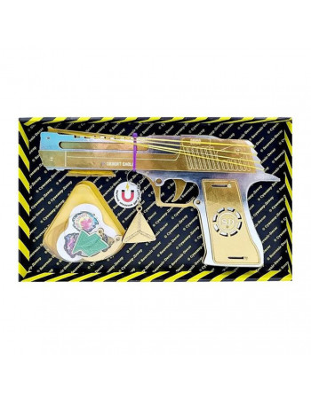 Собранная модель Резинкострел 'DESERT EAGLE' DE-G-B, GOLD