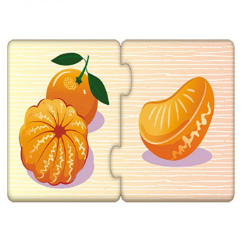 Детские пазлы-половинки 'Часть и целое' 1214003 на укр. языке