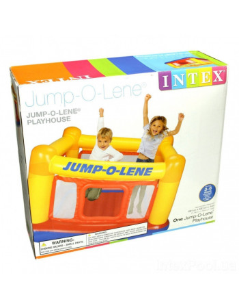 Детский надувной батут «Jump-O-Lene» Intex 48260, 174x174x112