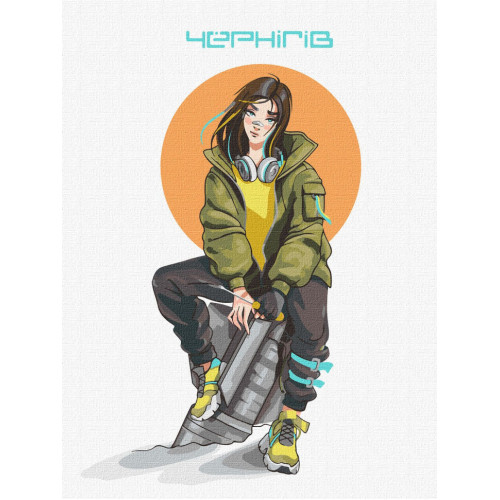 Картина по номерам 'Чернигов ©natashale777' Идейка KHO4885 30х40см