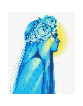 Картина по номерам 'Луч жизни' ©lesya_nedzelska_art Идейка KHO4974 40х50 см
