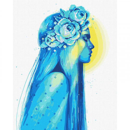 Картина по номерам 'Луч жизни' ©lesya_nedzelska_art Идейка KHO4974 40х50 см
