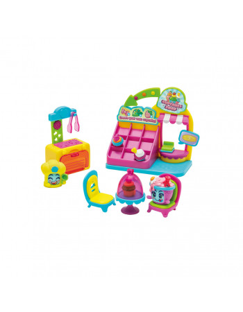 Игровой набор Капкейк-кафе Moji Pops PMPSB216IN50, 2 фигурки, аксессуары