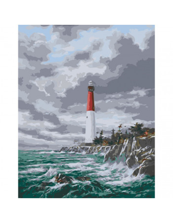 Картина по номерам 'Морской маяк' Art Craft 10582-AC 40х50 см