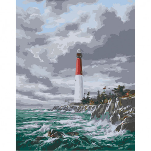 Картина по номерам 'Морской маяк' Art Craft 10582-AC 40х50 см