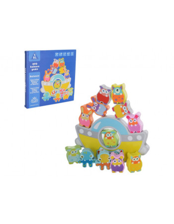 Деревянный балансир 'Корабль' Bambi MD 1661 с фигурками животных